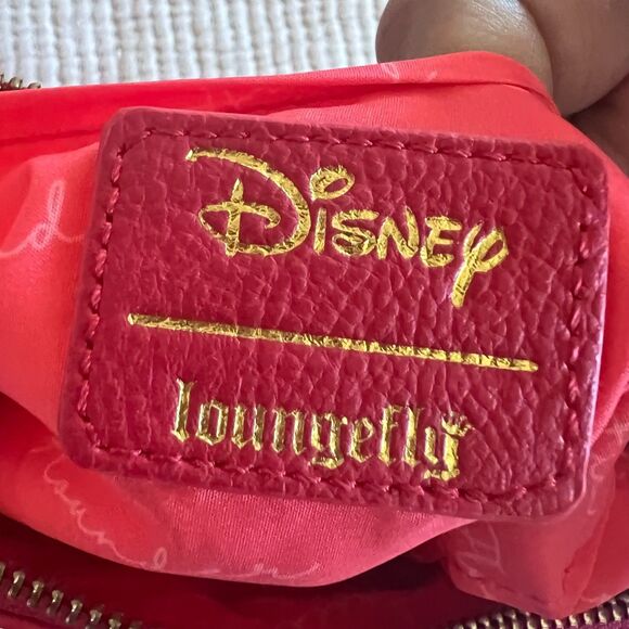 Loungefly Disney Little Mermaid Sebastian Fanny Pack Waist Bag Red WDTB15490619 - Picture 4 of 11